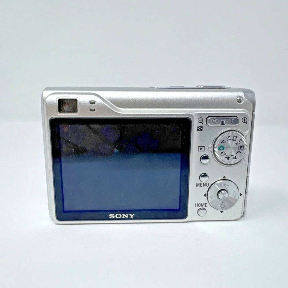 Sony CyberShot DSC-W200 Silver 2.1 MP Digital Camera Bundle with/Box